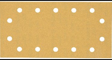 Bosch 50x Expert C470 schuurpapier met 14 gaten voor vlakschuurma...