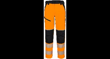Portwest PW3 Hi-Vis Stretch Broek voor Dames T141 - Oranje/Zwart - XXL