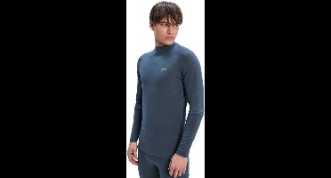 Poc Merino Mock Neck Lange Mouwen Basislaag Grijs M Man