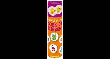 ImageBooks - Geheugenspel in een Koker - Zoek de Dieren