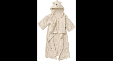 Vertbaudet Plaid met mouwen en capuchon Beer