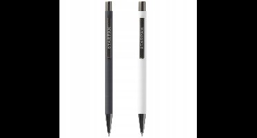 Set van 2 Blauwe Automatische Ballpoint Pennen 0.7mm