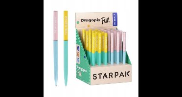 Starpak Fun Automatische Pen 0.7mm Blauw - Stijlvol Schrijven