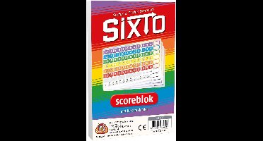 White Goblin Games Sixto Scorebloks - Dubbelzijdig scoreblad - 80 vellen