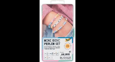 Kralenset folia mini disc 1832-delig assorti | 5 stuks