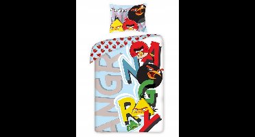 Angry Birds Kinderbeddengoed 160x200 cm - 100% Katoen