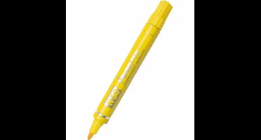 Pentel N50 permanente marker - Duurzame, gele kleur