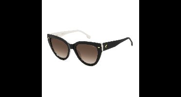 CARRERA CARRERA 3017/S 80S BLACK WHITE 55/19/140 Vrouw Zonnebrillen