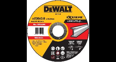 DEWALT DX7987-AE Doorslijpschijf 230 mm 1 stuk(s) Metaal, RVS, IJzer