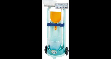 Ecoiffier Schoonmaak Trolley Blauw - 5dlg.