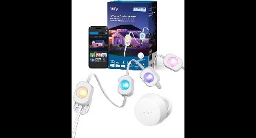 eufy Permanente Buitenverlichting S4 – Slimme Radar Buitenlamp – 30m, 72 LED’s, tot IP67, RGBWW AI-Sfeerverlichting – Compatibel met eufy-camera – Ideaal voor Dagelijks Gebruik & Feestdagen