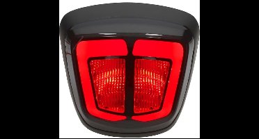 Power1 achterlicht e-keur led smoke euro-4/5 primav/sprin zwart mat