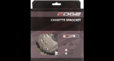 Cassette 10 speed Edge CSM6010 11-46T -zilver/zwart