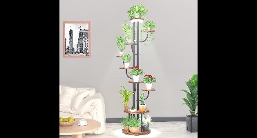 Boraboi® Veelzijdig en decoratief plantenrek voor binnen en buiten met roestvrij design