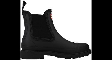 Hunter - Women's Commando Chelsea Boots Black - Maat 38