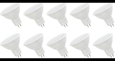 Spectrum LED Lamp GU5.3 12V 4W - 420 Lumen - 6000K Koud wit - Helder daglicht - Energiezuinig - 10 stuks