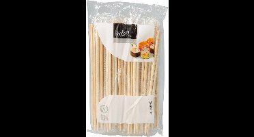 Excellent Houseware Sushi eetstokjes/chopsticks - 50x paar - bamboe hout naturel - Chinees/japans