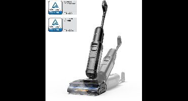 Tineco - S7 Stretch Steam Plus -Vloerreiniger & Stoomreiniger - Draadloos - Stofzuigt, stoomt en dweilt tegelijkertijd - looptijd 80 min