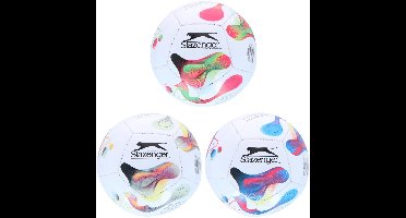 Slazenger Voetbal Maat 2 - Kinder Voetbal - Recreatieve Bal met Abstract Design - 1 Willekeurige Kleur