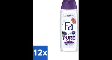 12 x Fa - Douchegel - Pure Freshness - Acai & Guave - Verfrissend & Verzorgend - 250 ml - Douchegel - Acai - Guave - Verfrissend - Verzorgend