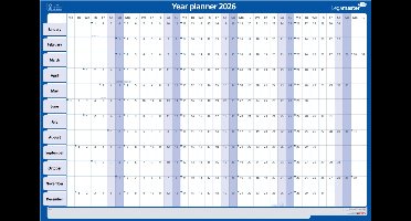 Legamaster Opgerolde jaarplanner 2026 - 60x90xm