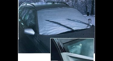 All Ride - anti-vorstdeken - Plastic - 85 x 185 cm - 1 stuks - sneeuw hoes - vorsthoes - voorruitfolie - anti-ijsdeken - voorruithoes - voorruitbescherming