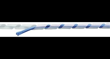 TRU COMPONENTS 1593153 TC-KSR24BK203 Spiraalslang 20 tot 100 mm Zwart 10 m