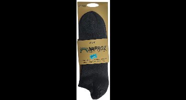 Naproz - Airco Shortsocks - voordeelset 3 paar - Zwart - maat 41-46