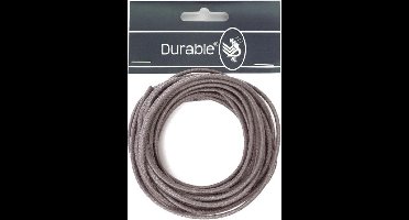 Durable waxkoord 2 mm dik 5 meter kleur 004grijs