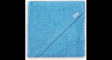 Badcape / omslagdoek Funnies (aqua)blauw  80x80cm