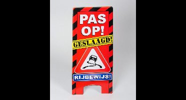 Paperdreams - Warning sign - Rijbewijs