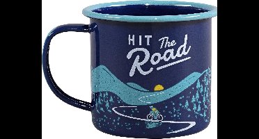 Hit the road emaille drinkbeker - Gentlemens Hardware