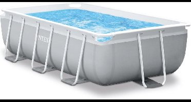 Intex rechthoekig Prism Frame Pool 300x175x80 cm met filterpomp en accessoires 26784GN