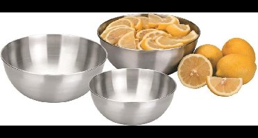 Ibili Schaal RVS rond 17 cm - 0,9L