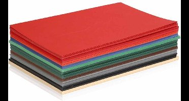 Kerst Karton, A5, vel 148x210 mm, 180 gr, diverse kleuren, 300 div vellen