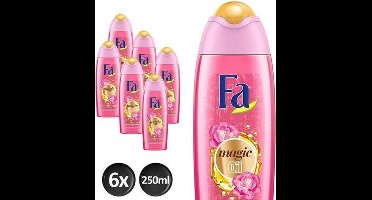 Fa Douchegel Magic oil - Parfum Jasmine Rose - Voordeelpak 6x 250ml