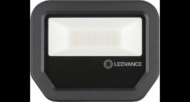 OSRAM - LEDVANCE - LED Breedstraler 20 Watt - LED Schijnwerper - FL PFM SYM 100 BK - Warm Wit 3000K - Mat Zwart - Aluminium