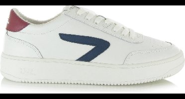 HUB Baseline-m Lage sneakers - Leren Sneaker - Heren - Wit - Maat 41