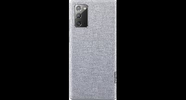 Samsung Kvadrat Hoesje - Samsung Galaxy Note 20 - Grijs