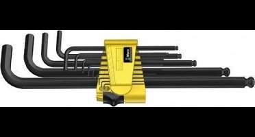 Wera 05021728001 13-delige Blacklaser Inbussleutelset - inch - 0,05-3/8"