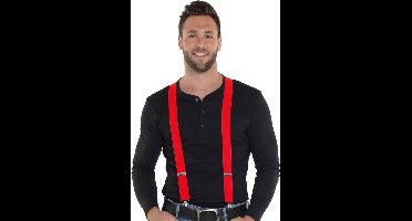 Folat Bretels Polyester Rood One-size