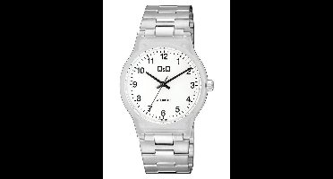 Q&Q heren horloge waterdicht met kunststof kast VS50J002