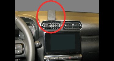 Brodit ProClip houder geschikt voor Citroën C3 Aircross 2018 - Center mount