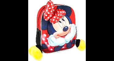 3D-Kinderrugzak Minnie Mouse Rood