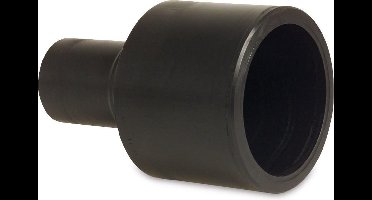 Jason Verloopsok PE100 50 mm x 40 mm spie SDR 11 10bar 16bar zwart DVGW