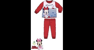 Minnie Mouse BABY pyjama - rood - maat 9 maanden