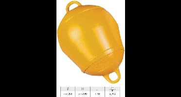 Nuova Rade Meerboei van kunststof / Geel