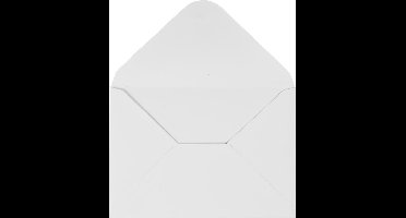 Enveloppen, afmeting envelop 11,5x16 cm, 110 gr, wit, 10 stuk/ 1 doos