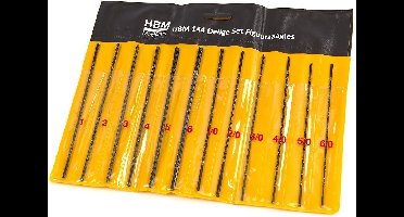 144-delige set figuurzaagjes