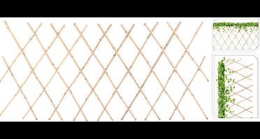 Pro Garden Planten klimrek- bamboe- 45x180 cm